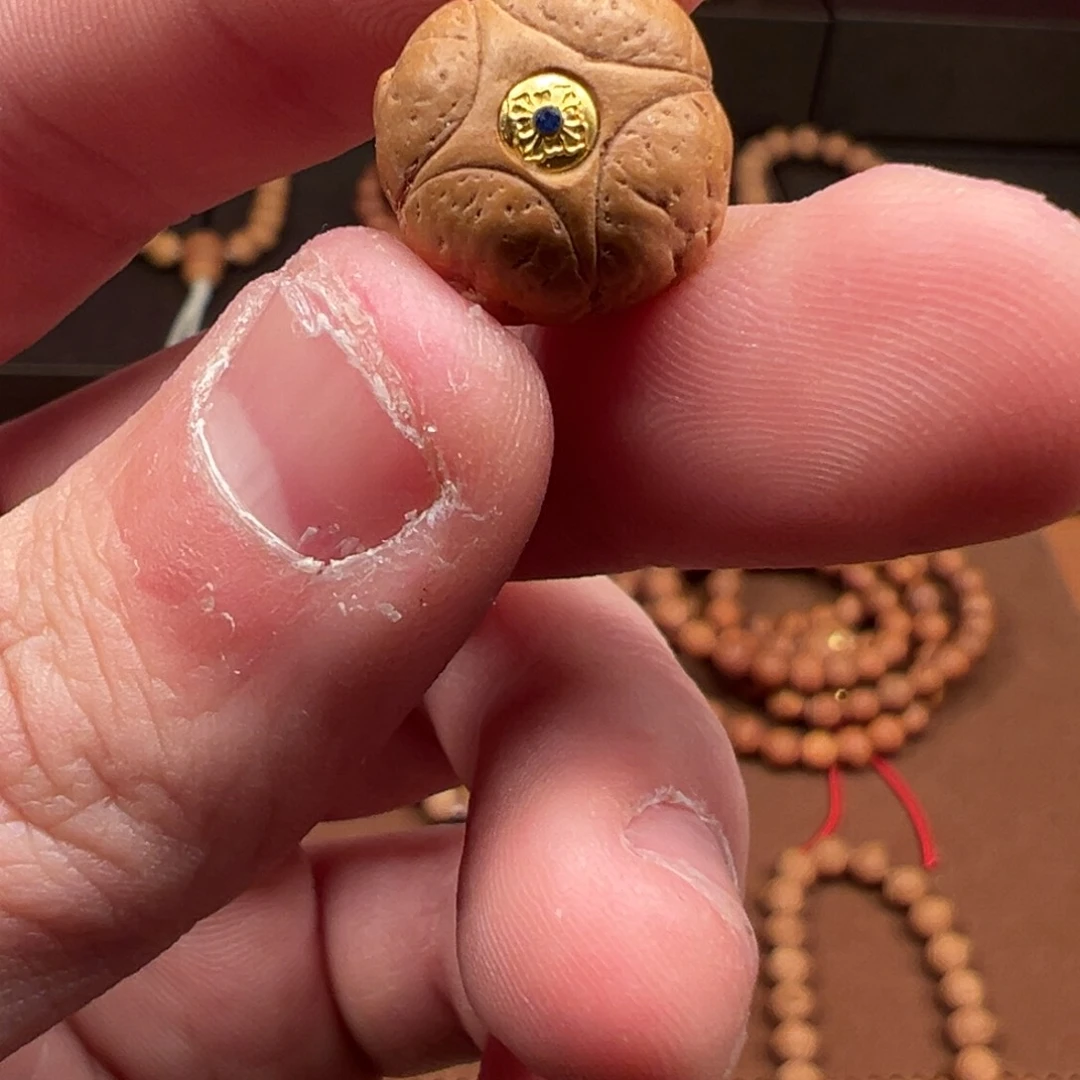 凤眼菩提手串东***种金标款麒麟