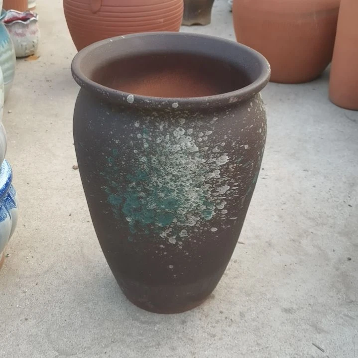 红陶口20高31一个盆