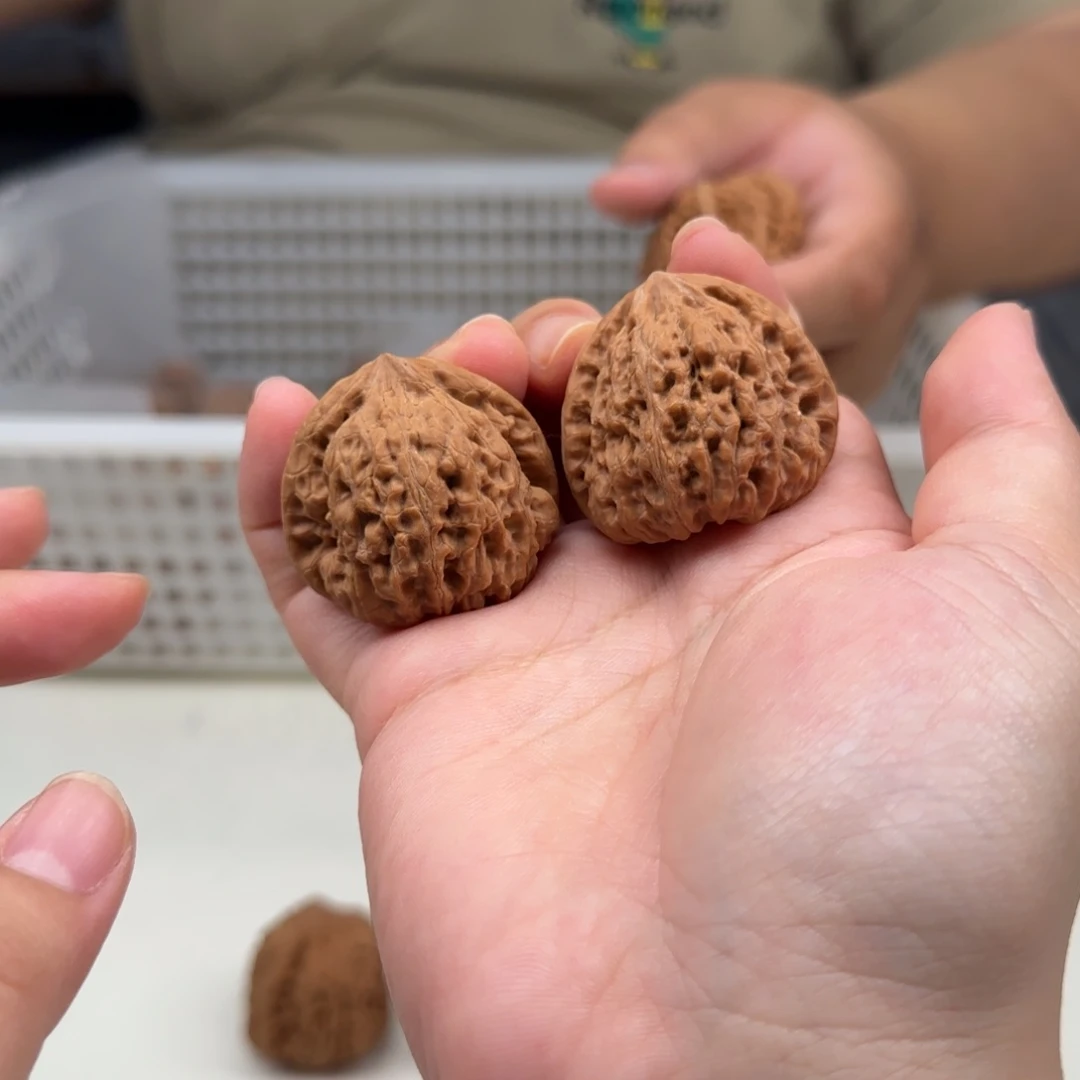 文玩核桃手串38全品平谷凹底