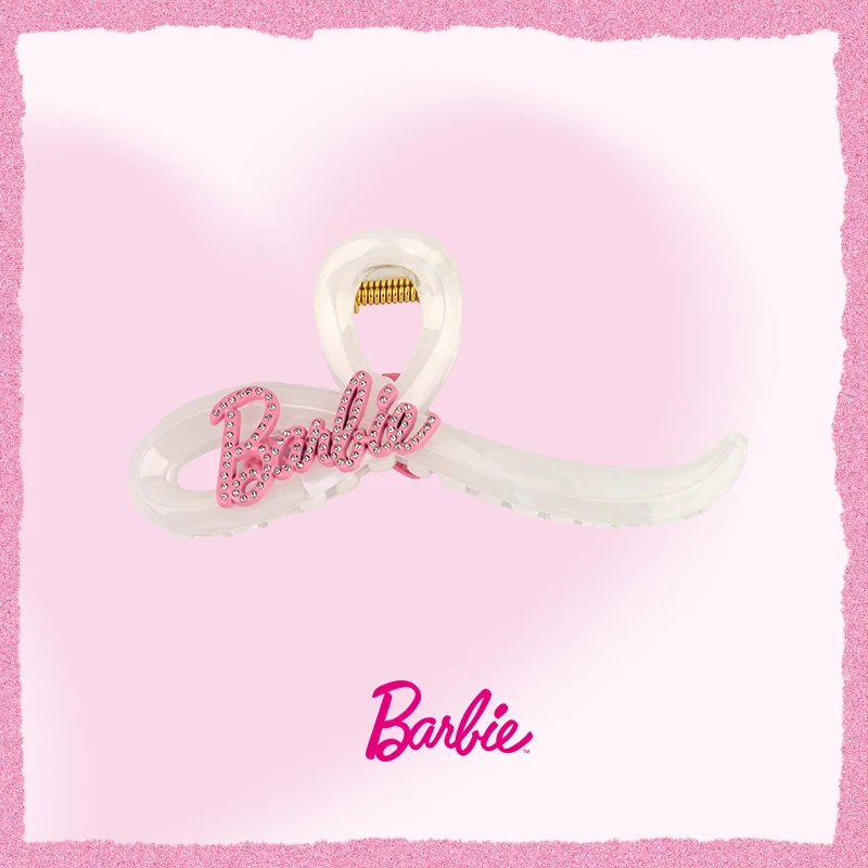Barbie【官方正品】新款抓夹发饰少女心简约高级发夹女孩饰品礼物