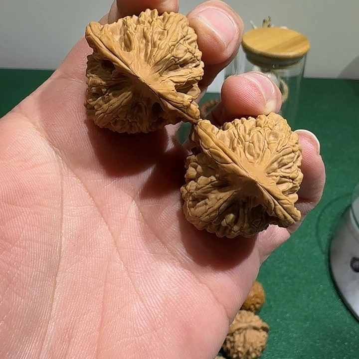 挽****文玩核桃把件37山地望月