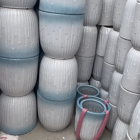 低腰渐变蓝钢琴大号32*36