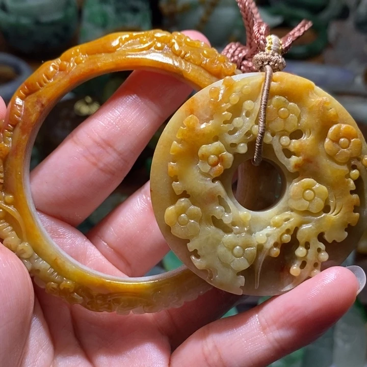 定制翡翠未镶嵌毛货