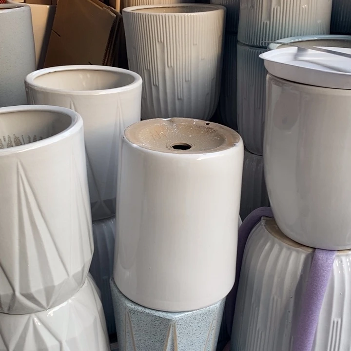 低腰中号白圆柱25*30