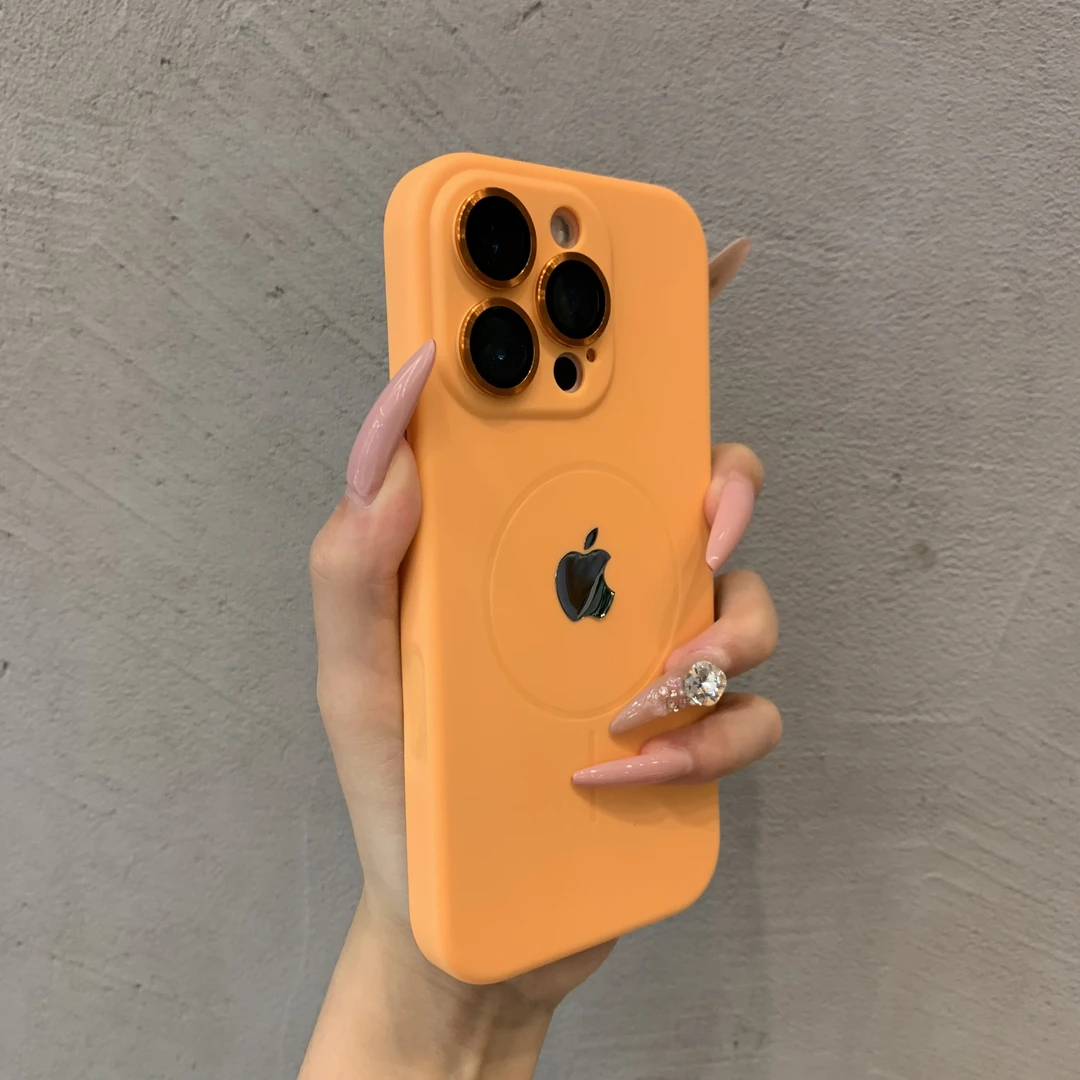 全包一体按键适用苹果16手机壳16promax液态硅胶15镜头14/13磁吸