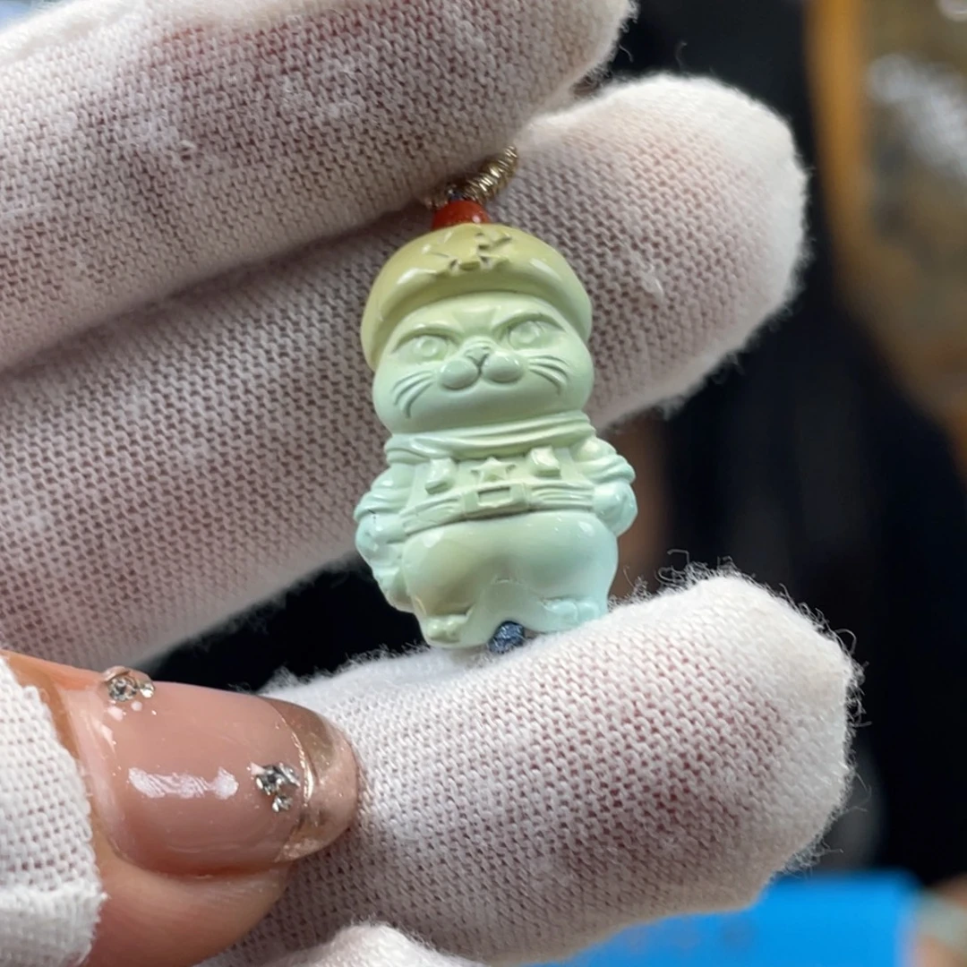 未镶嵌绿松石挂件