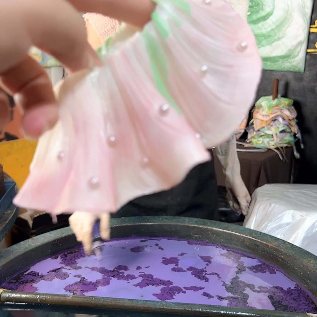 101百褶裙发圈手作