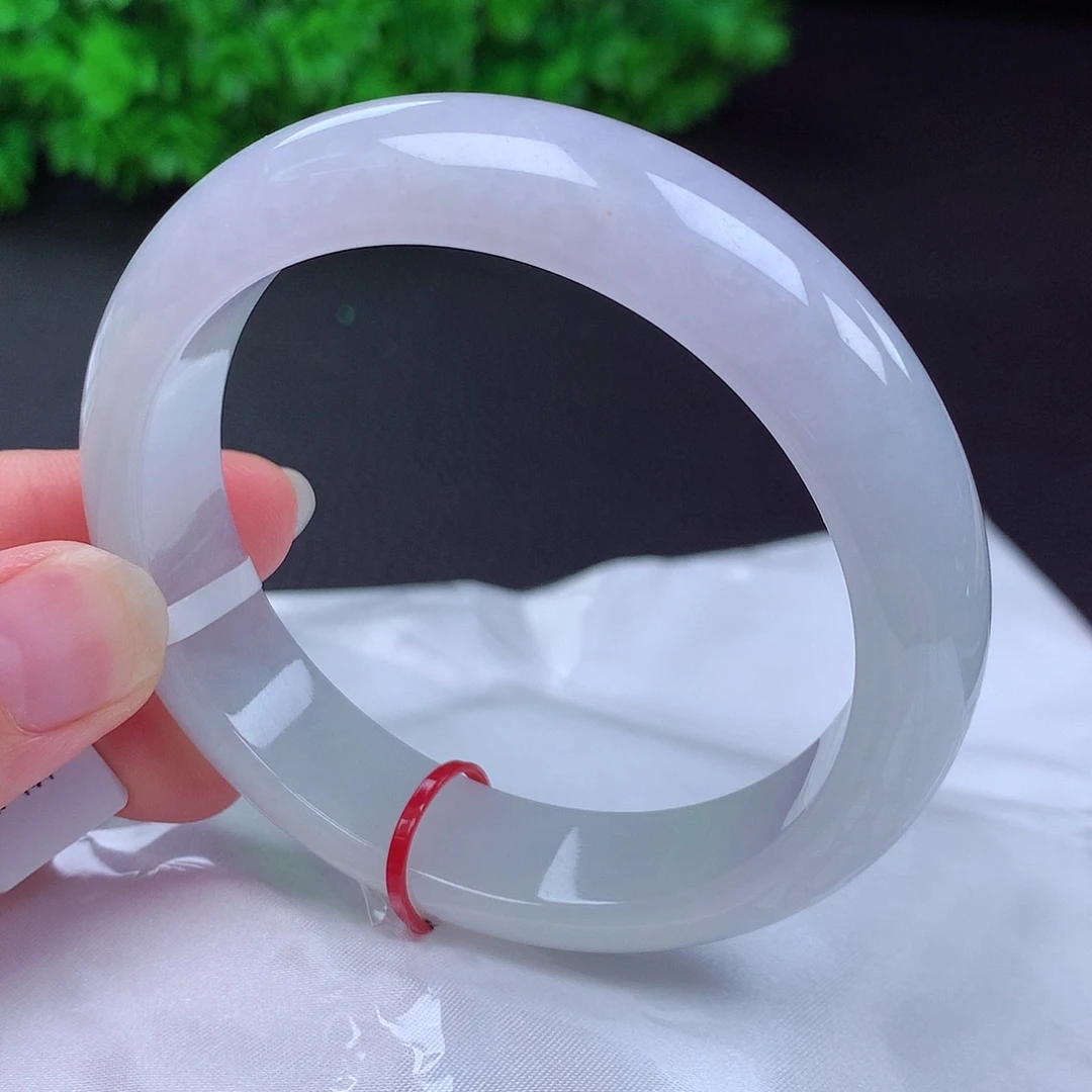 翡翠未镶嵌手镯5858圈口431515