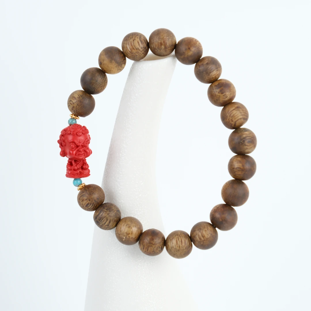 海南莺歌绿奇楠DIY 手串  男女可带 -多样性发其一