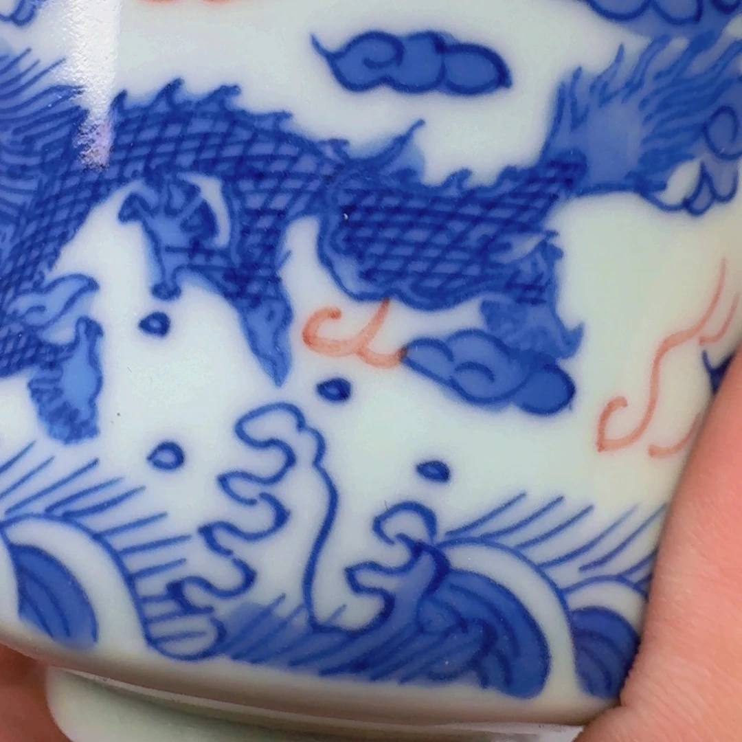 瓷片手工手绘6号景德镇