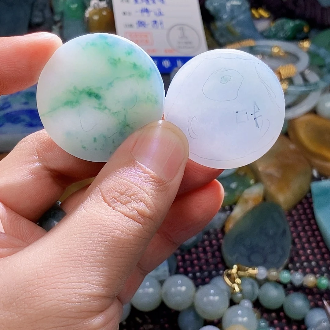 未镶嵌定制翡翠学*海翡翠