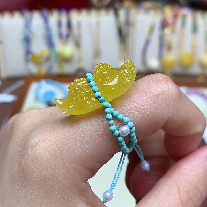 琥珀戒指未镶嵌1111111111111