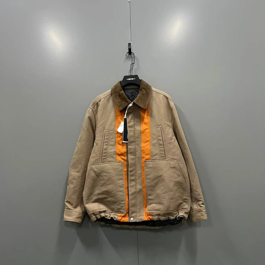 99新 DIOR/迪奥 q217 拼色翻领工装夹克 46码/bc013727