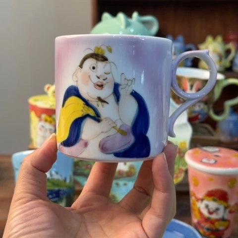 炉景德镇釉下手绘陶瓷