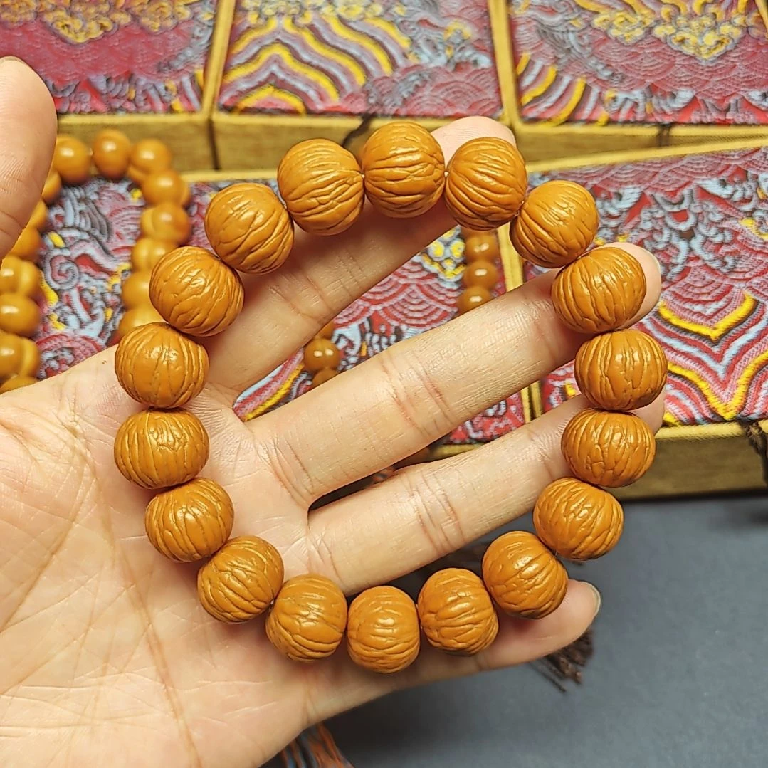 手串猴头核桃原皮土豪