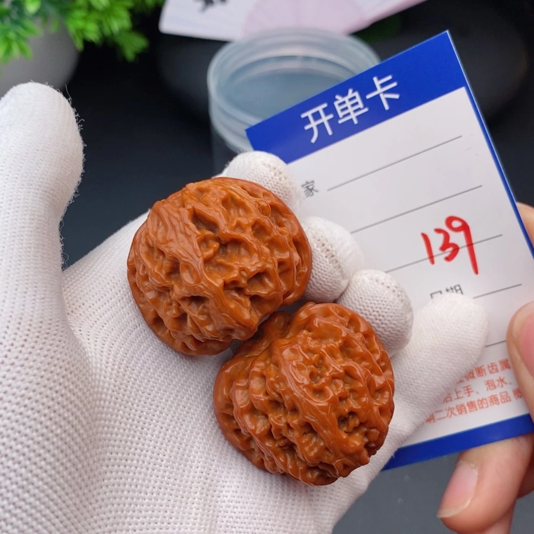 文玩核桃把件36苹果元139