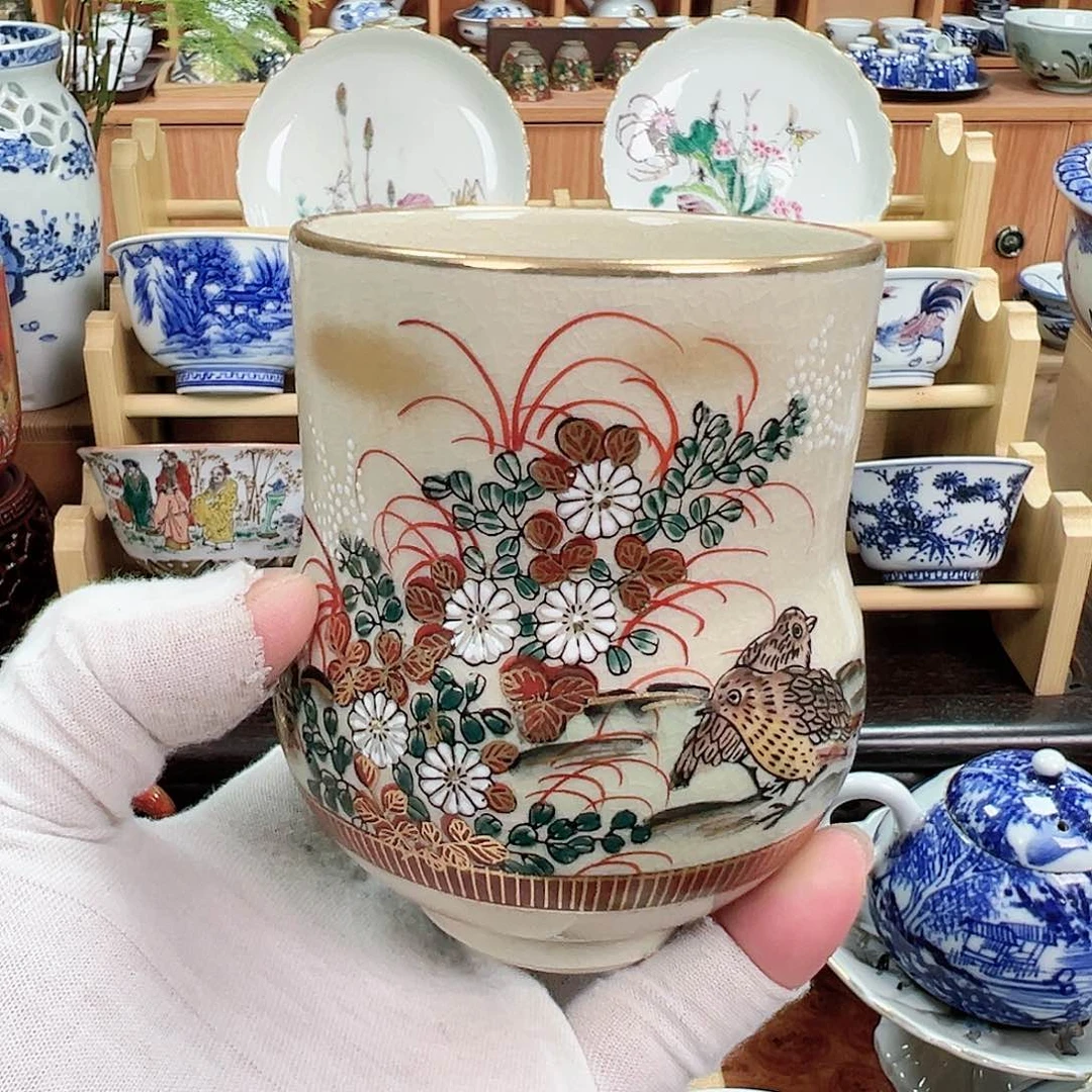 柴窑茶具茶壶茶杯笔筒