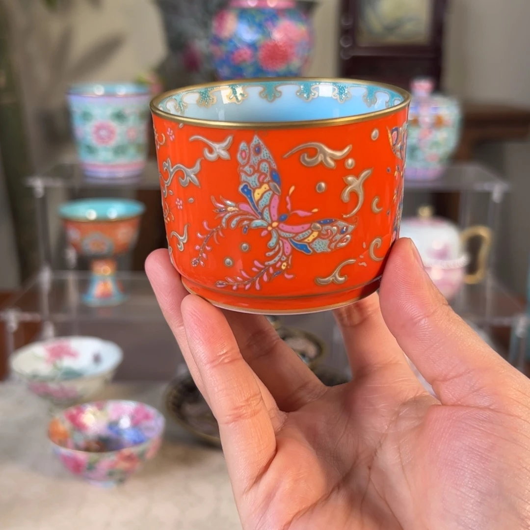 纯手工手绘 高端茶器