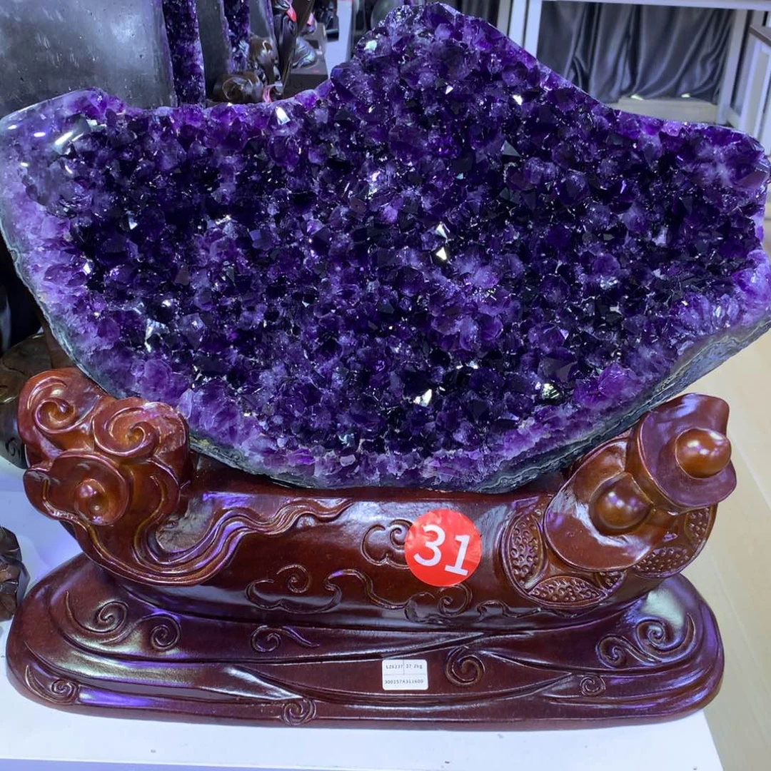 未镶嵌大型摆件（非配饰）紫晶