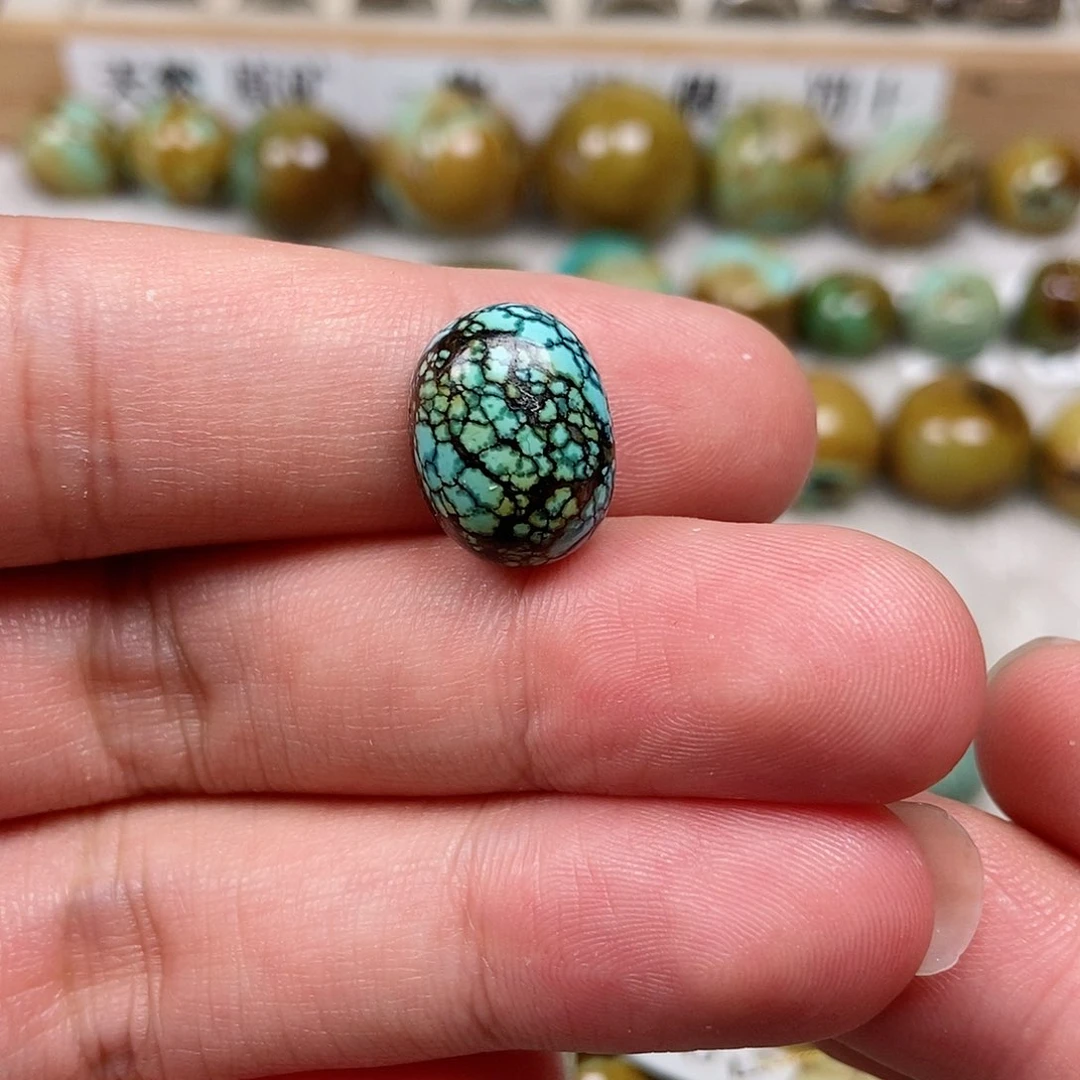 未镶嵌绿松石珠宝半成品