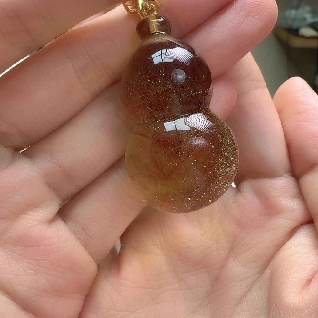 琥珀未镶嵌耳饰吊坠