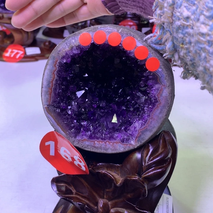 紫晶大型摆件（非配饰）未镶嵌