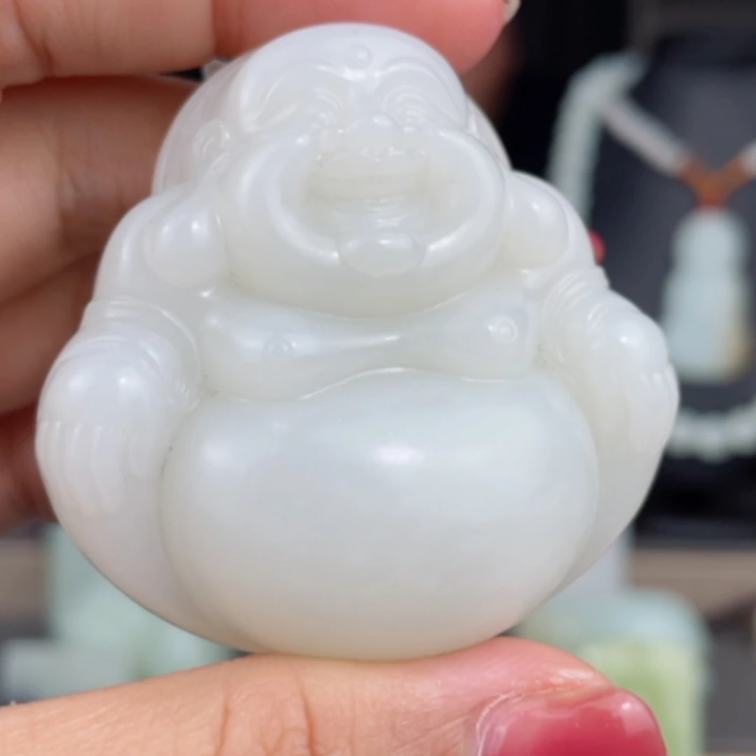 【闪购商品】颈饰未镶嵌和田玉鸿