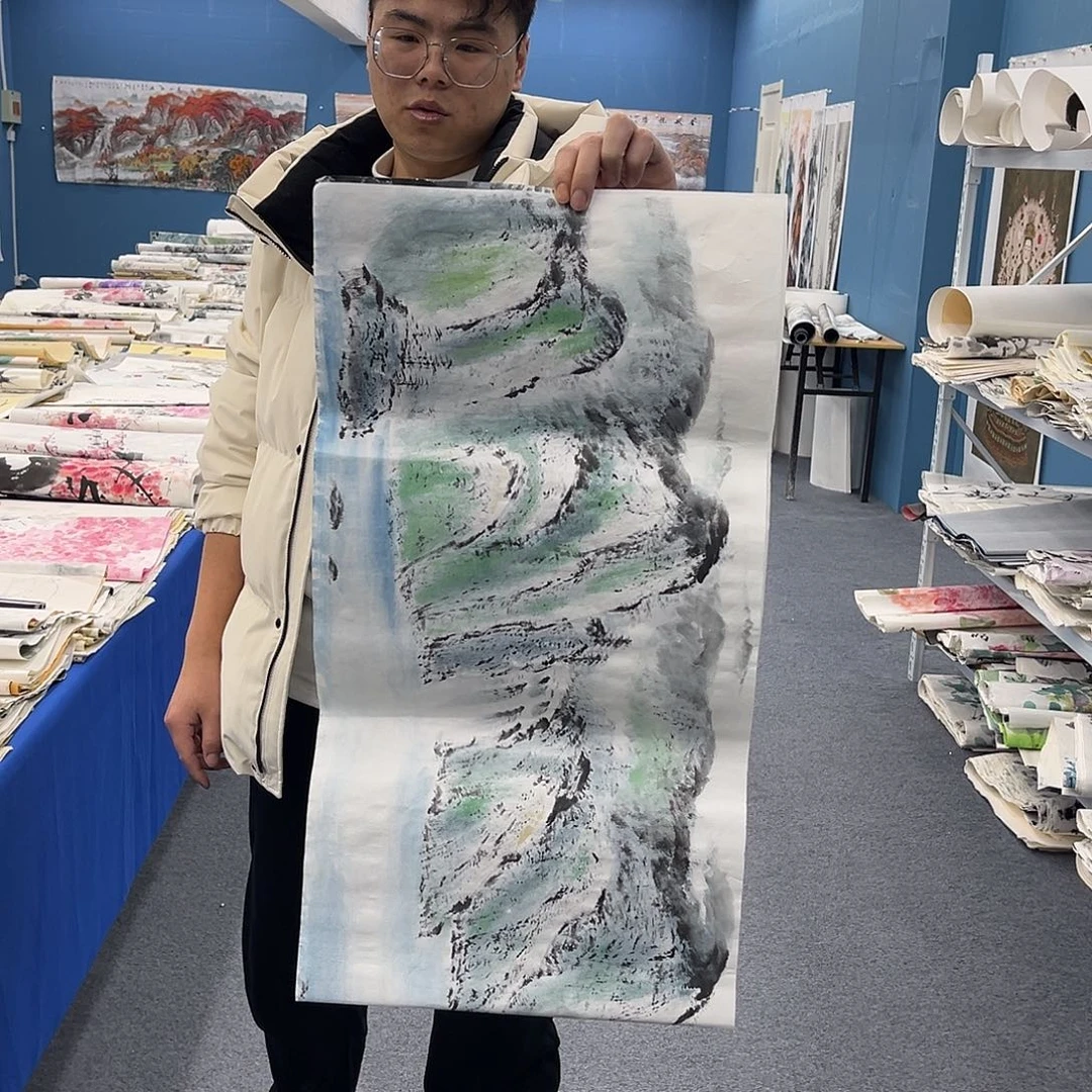 国画纯手绘作品欣赏