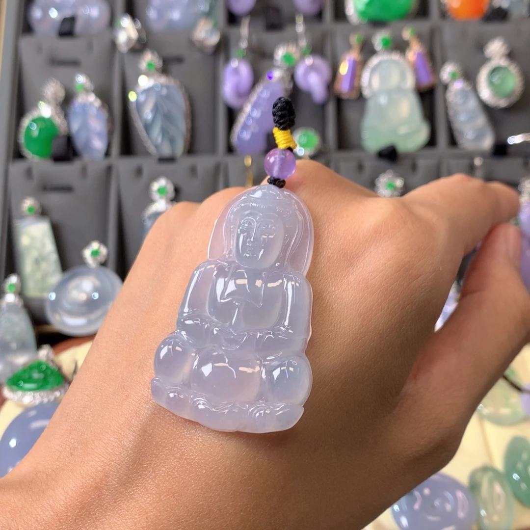 翡翠颈饰未镶嵌吊坠