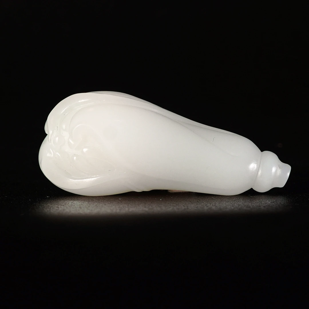 Lot.021羊脂白玉玉兰花X1072