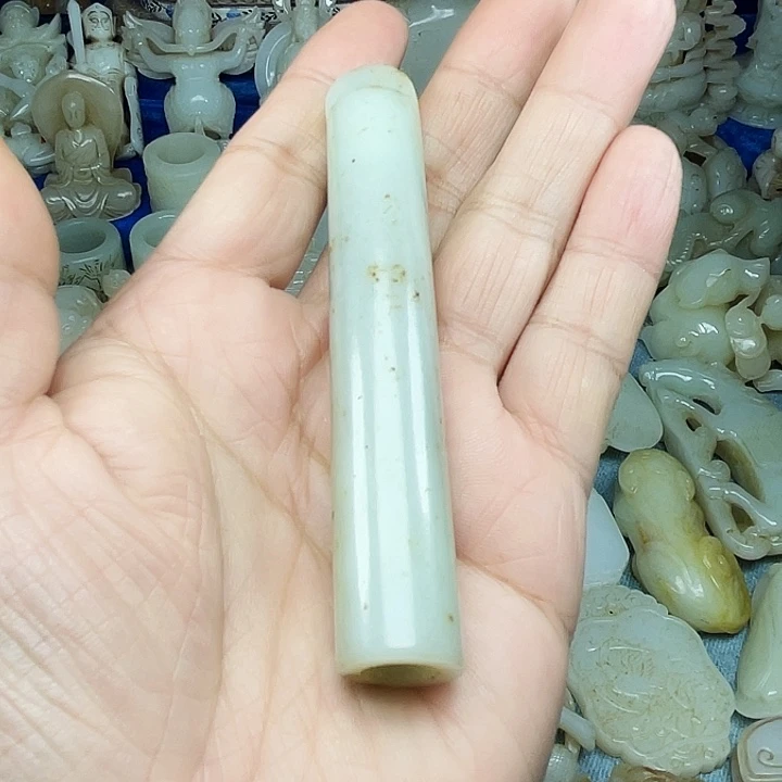 和田玉（青白玉）未镶嵌颈饰