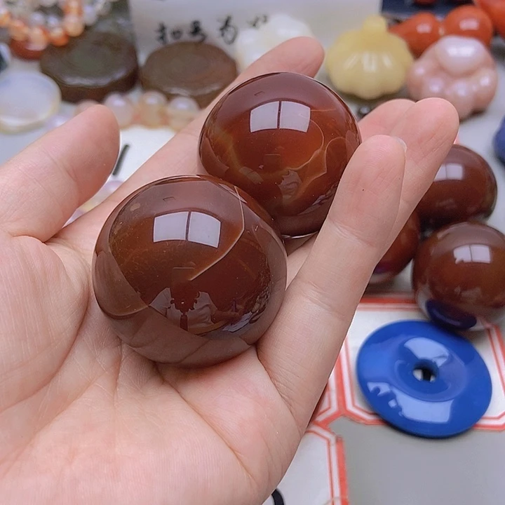 【闪购商品】未镶嵌玛瑙/玉髓珠宝半成品孤*
