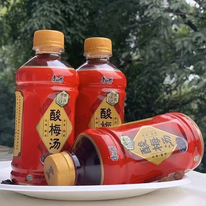 [康师傅酸梅汤]330ml新日期达人包邮福利一件代发大品牌饮料