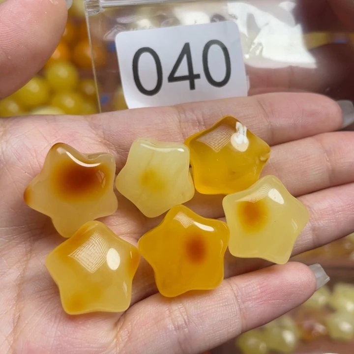 蜜蜡未镶嵌珠宝奇石满蜡俏色星星多样性发一微微瑕