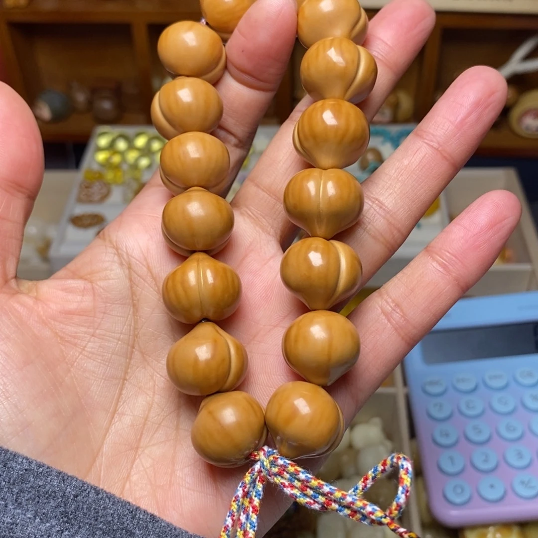 冬***麦吊坠猴头核桃17大➕2颗籽