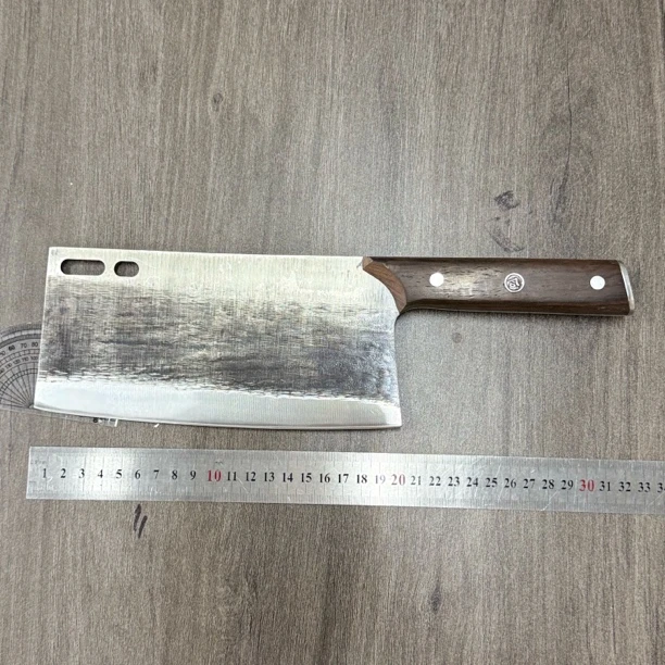 不锈钢斩切刀两用锋利切片刀菜刀家用砍骨头专用加宽加厚