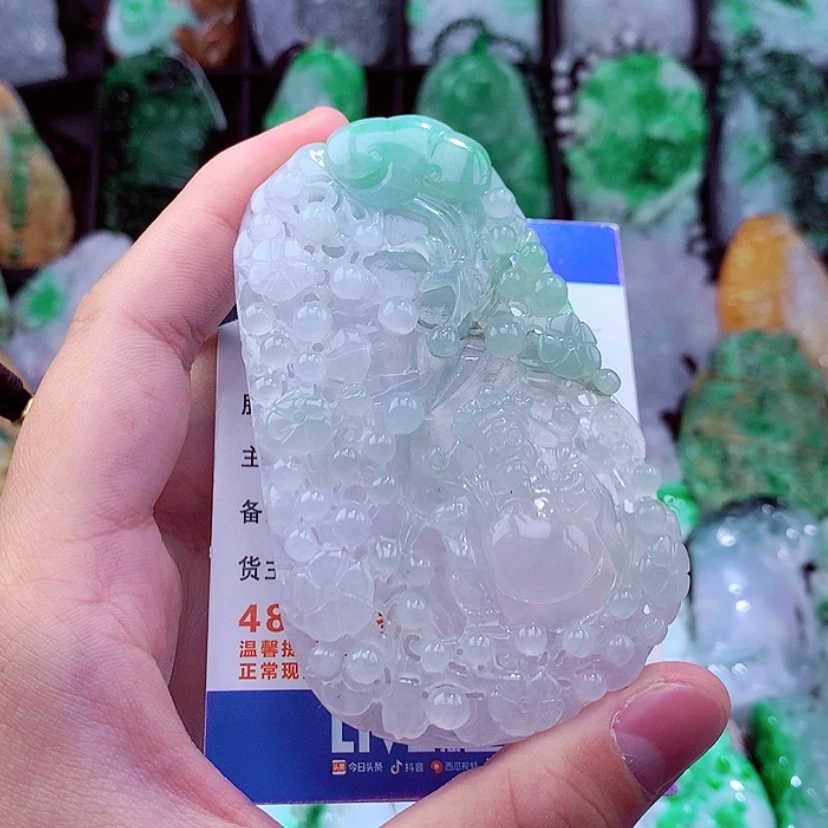 【闪购商品】翡翠颈饰未镶嵌挂件