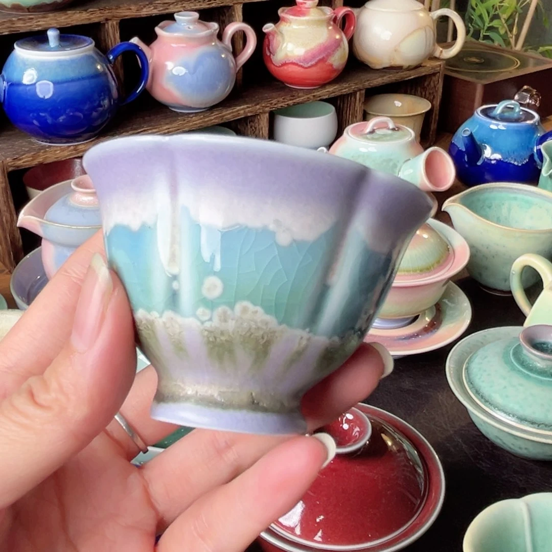 杯青現纯手工艺制作茶器