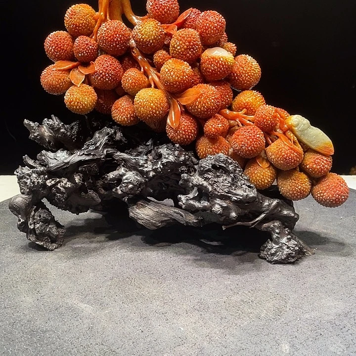 赵***瑜寿山石山水画作品欣赏