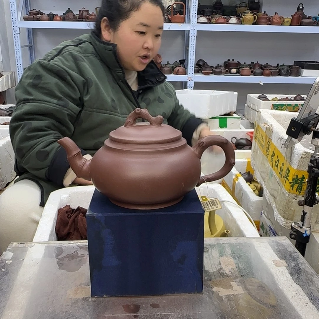 紫砂茶壶宜兴紫砂壶瑕疵处理