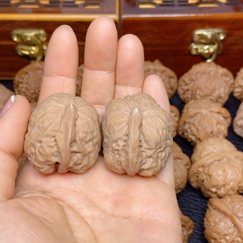 【闪购商品】文玩核桃吊坠四***哥一帆风顺