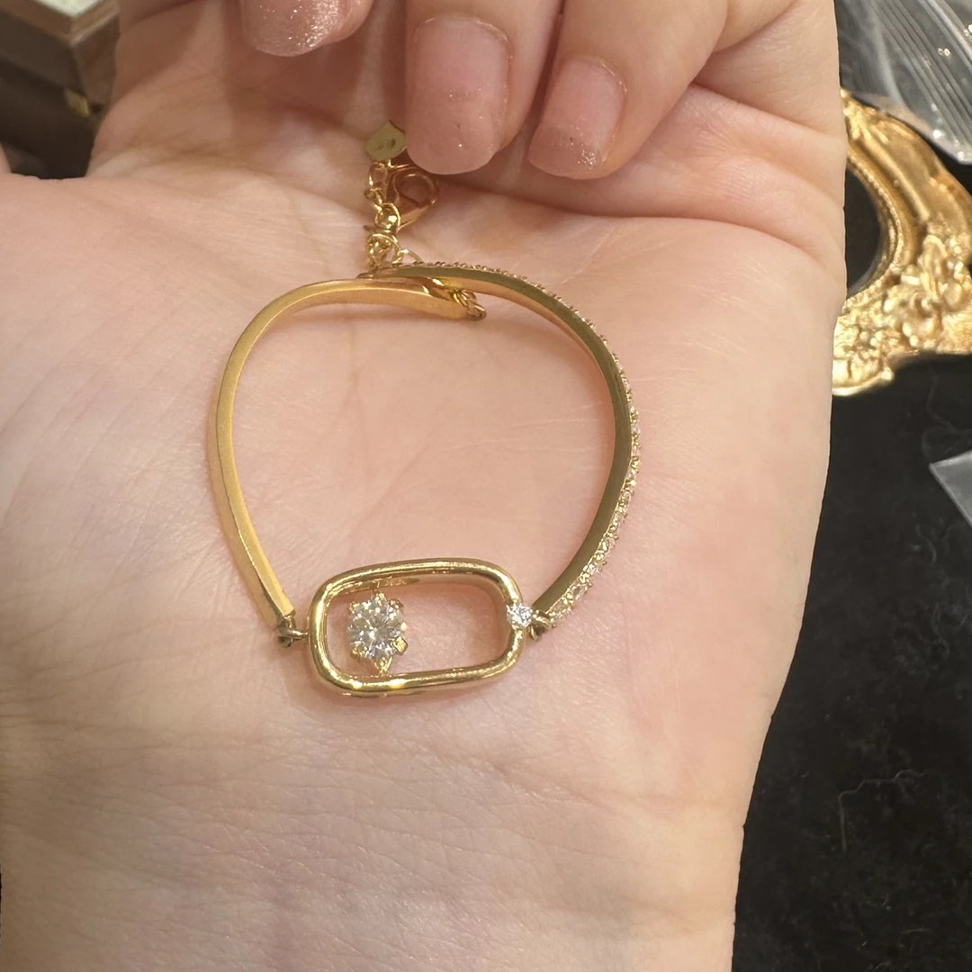 足金999 黄金5G工艺 手镯