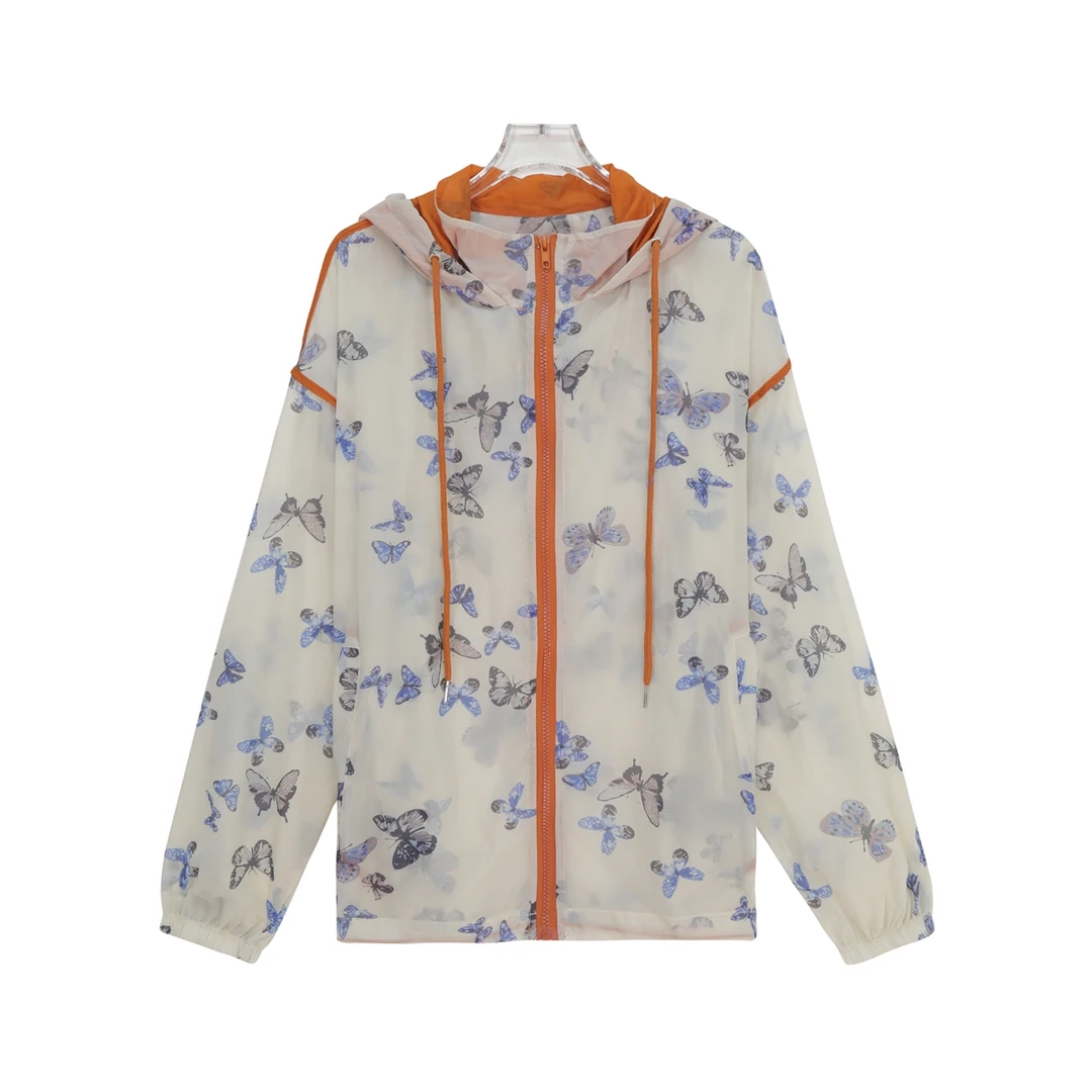 夏季轻薄宽松时尚休闲运动外套X26760