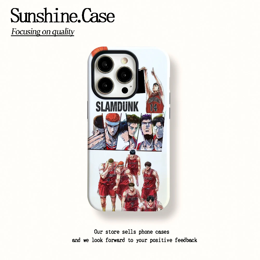 菲林二合一适用苹果华为vivo小米oppo手机壳热血灌篮16PRO