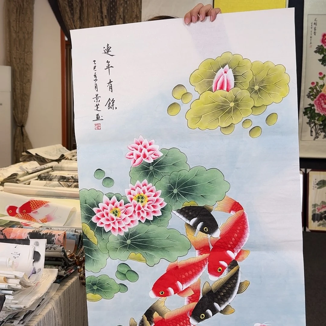 纯手绘的好看作品