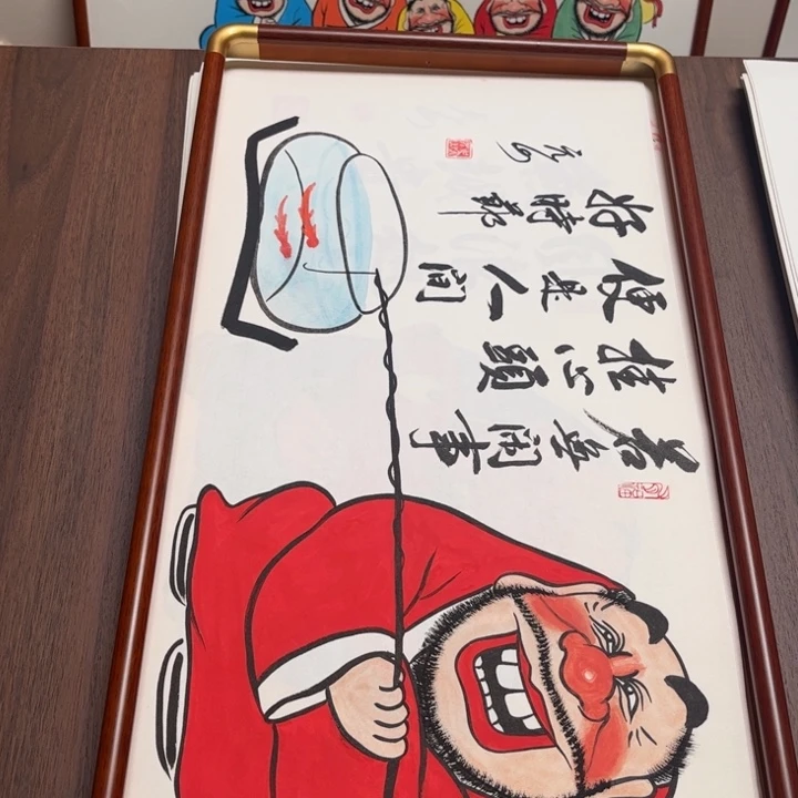 国画禅意画纯手绘作品