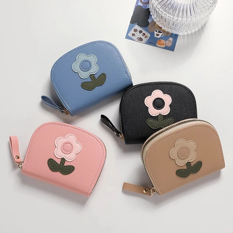 日系卡通迷你风琴卡包女钱包可爱小巧便携手拿包零钱包卡包证件包