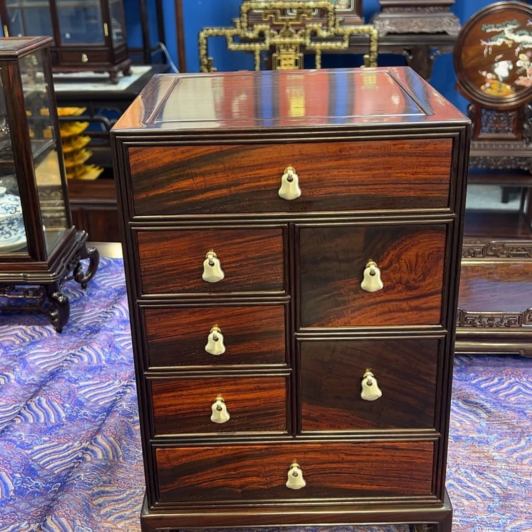 【闪购商品】红酸枝木类成套家具茶柜