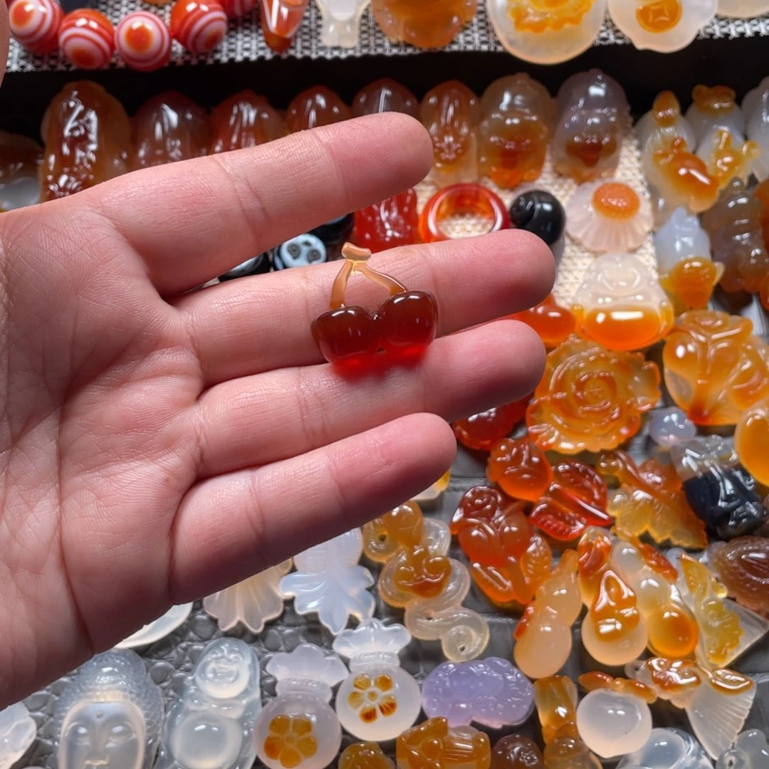 玛瑙/玉髓颈饰未镶嵌我