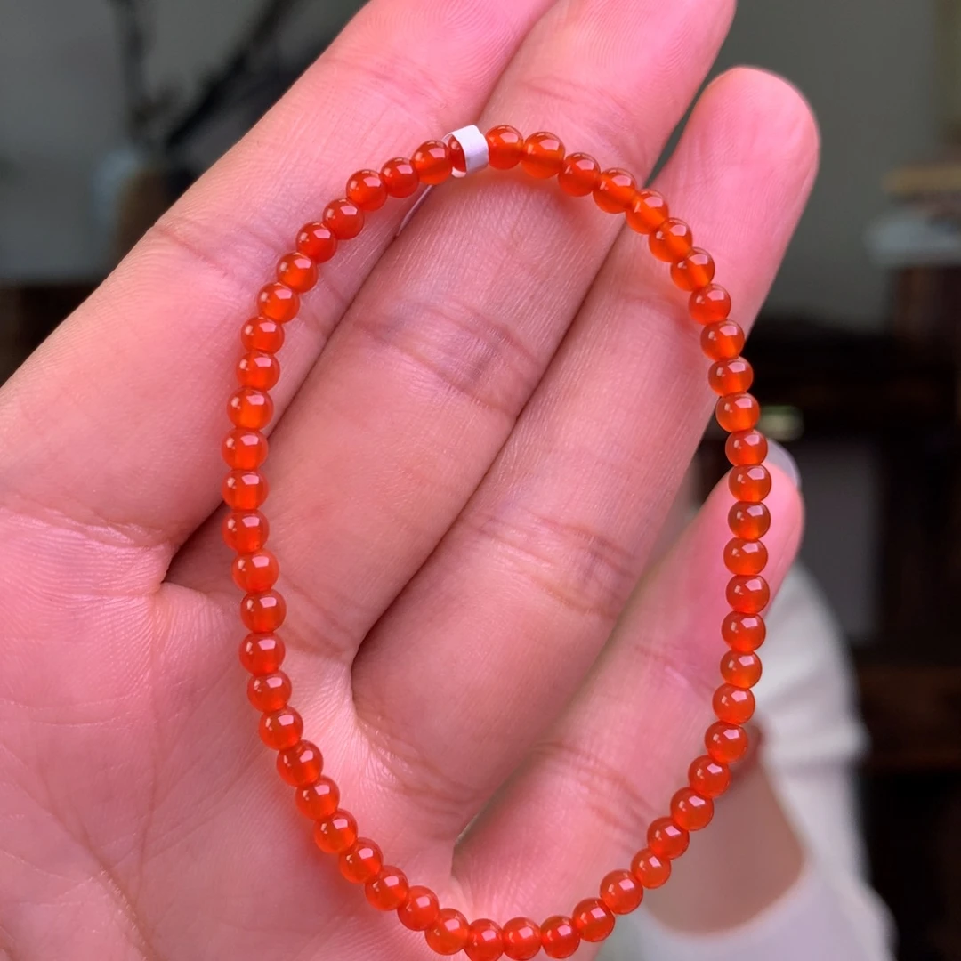 南红玛瑙未镶嵌南红玛瑙河湾卡4特级